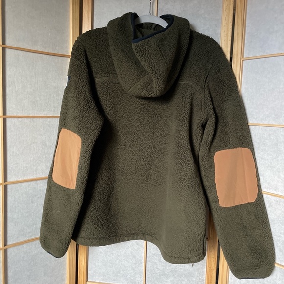 SOLD- The North Face Deep Pile Fleece Half Zip Anorak - Picture 2 of 4